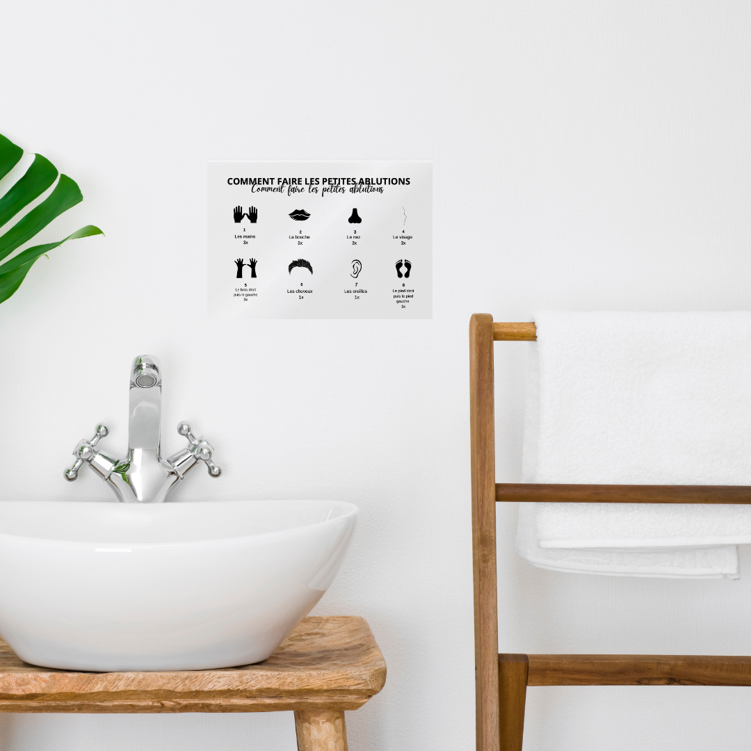 Stickers Transparent - Ablutions